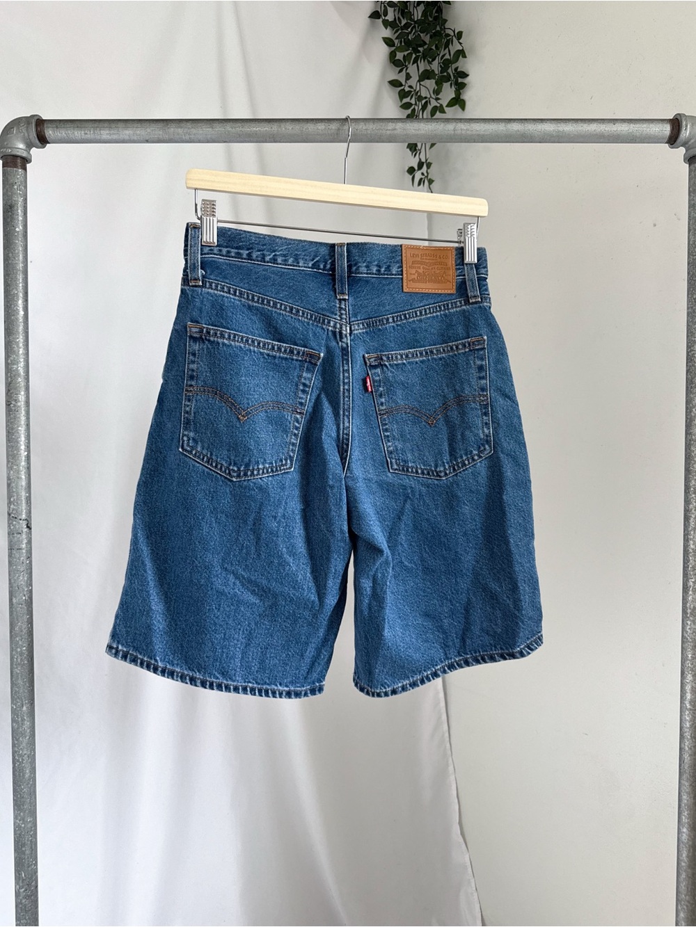 Levis denim shorts
